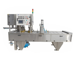 杯裝辣椒醬灌裝機Hot sauce filling machine,小身材大味道！