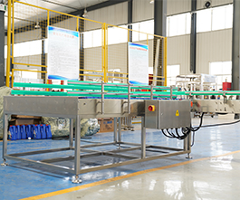 潤滑油灌裝機上桶平臺，自動供瓶機客戶現(xiàn)場視頻