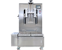 新上市雙頭稱重灌裝機運行視頻，工廠實拍！